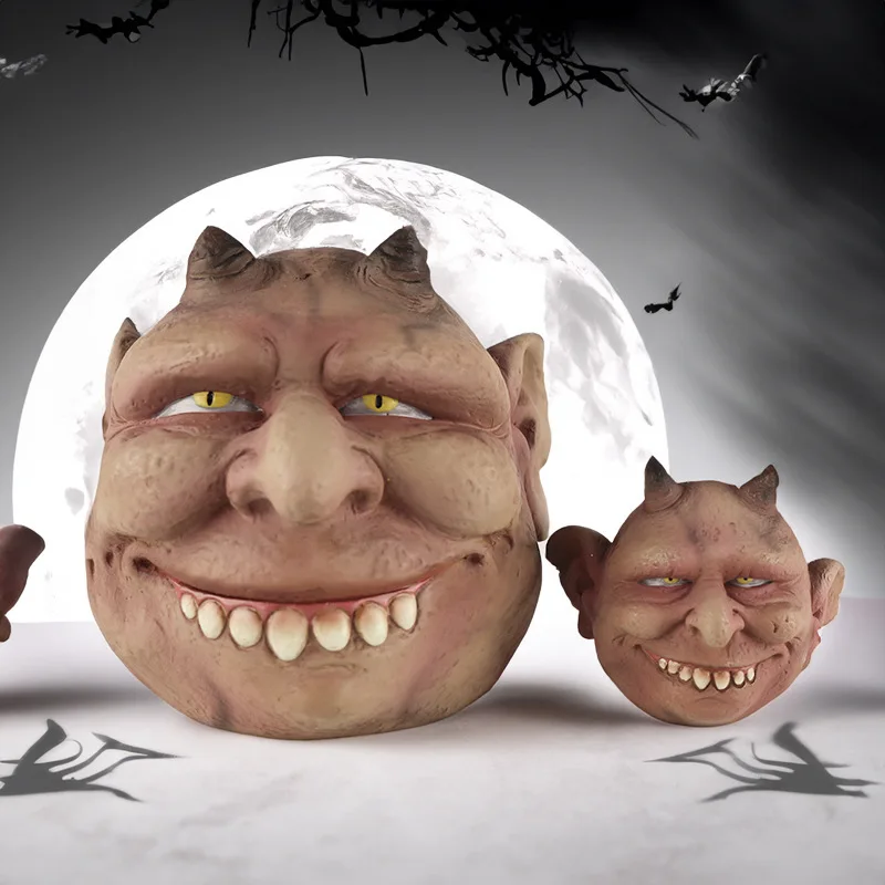Mischievous Halloween Decoration Crazy Ghost Expression Ogre Head Party Gift Gothic Decor Resin Ornaments Desktop Statu Figurine
Mischievous Halloween Decoration Crazy Ghost Expression Ogre Head Party Gift Gothic Decor Resin Ornaments Desktop Statu Figurine