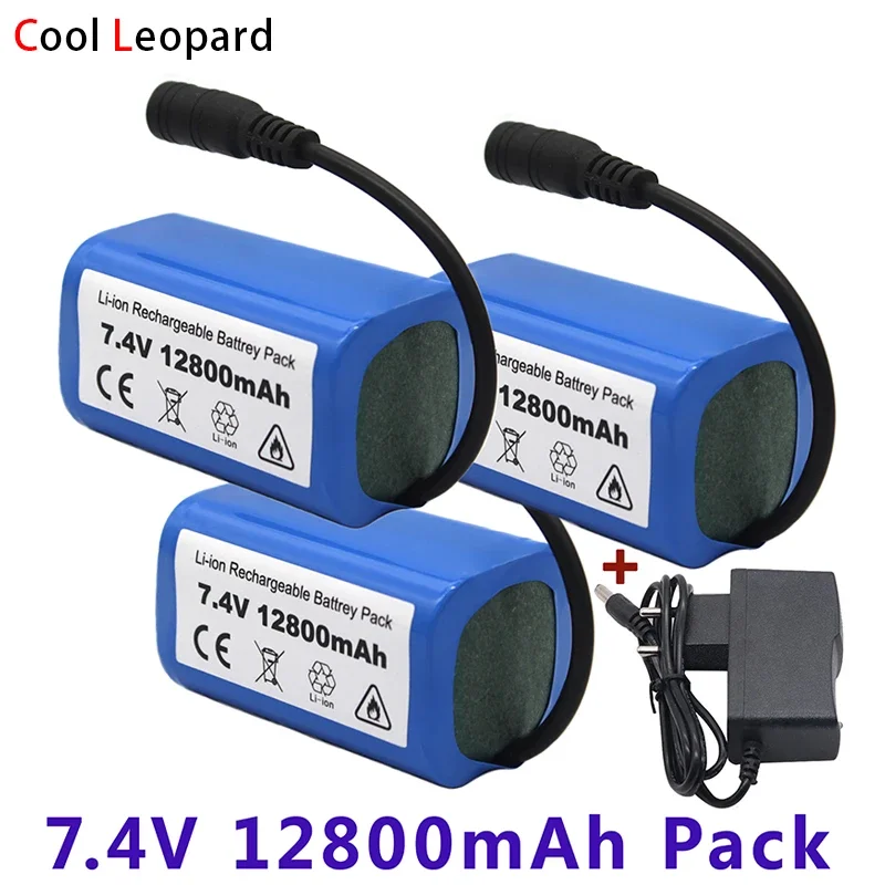 100% New Upgraded 18650 7.4 V 12800mAh Lithium Ion Battery,For t1882011-5, t888 Remote Control Fishing Li-ion Battery
100% New Upgraded 18650 7.4 V 12800mAh Lithium Ion Battery,For t1882011-5, t888 Remote Control Fishing Li-ion Battery