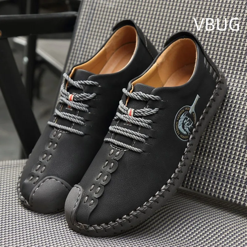 Men's Casual Leather Shoes Lightweight Outdoor Wear-Resistant Fashion Breathable Comfortable Round Toe Shoes Spring Autumn Main
Men's Casual Leather Shoes Lightweight Outdoor Wear-Resistant Fashion Breathable Comfortable Round Toe Shoes Spring Autumn Main