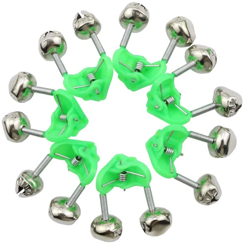 40PCS Fishing Rod Bells Alarm Ring Fishing Bite Rod Clip Green Tip Clip ABS Fish Bell Alarm Fishing Tackle
40PCS Fishing Rod Bells Alarm Ring Fishing Bite Rod Clip Green Tip Clip ABS Fish Bell Alarm Fishing Tackle