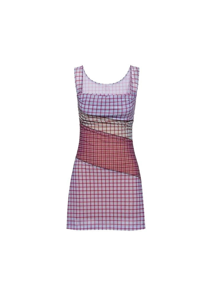 Summer French Vintage Midi Evening Plaid Sleeveless Dress Coquette Women Square Collar Frocks Mori Girl One-Piece Old Money New
Summer French Vintage Midi Evening Plaid Sleeveless Dress Coquette Women Square Collar Frocks Mori Girl One-Piece Old Money New
