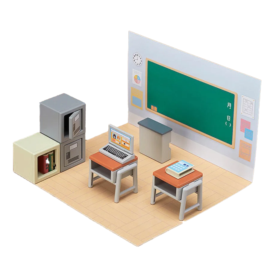 In Stock Original Genuine GSC Good Smile NENDOROID Play Future Cube 01 Classroom Set Scene Model Toys
In Stock Original Genuine GSC Good Smile NENDOROID Play Future Cube 01 Classroom Set Scene Model Toys