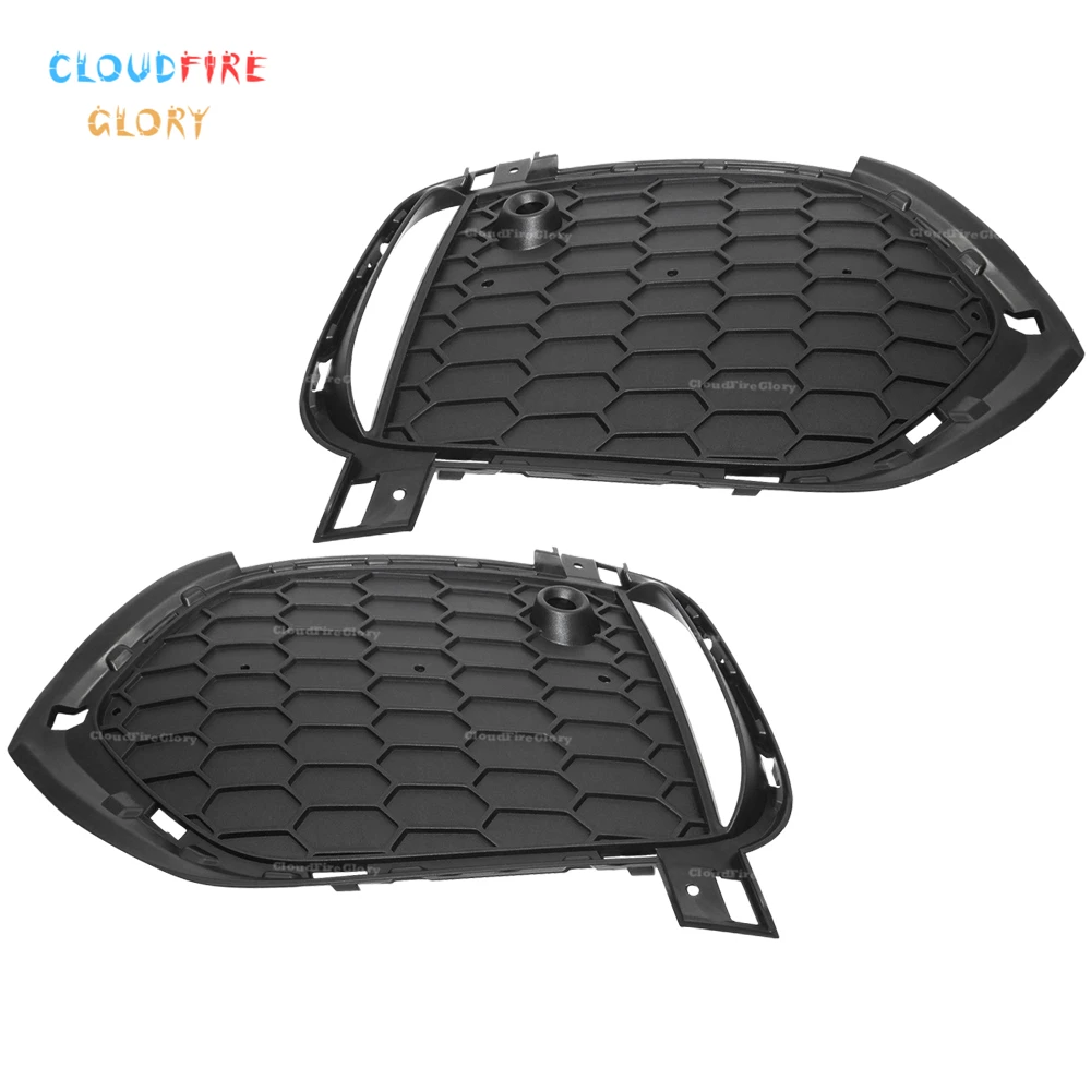 51118064635 51118064636 Pair Front Left Right Bumper Fog Light Grille Cover Plastic Black For Bmw X5 F15 M Style Sport 2012-2018
51118064635 51118064636 Pair Front Left Right Bumper Fog Light Grille Cover Plastic Black For Bmw X5 F15 M Style Sport 2012-2018