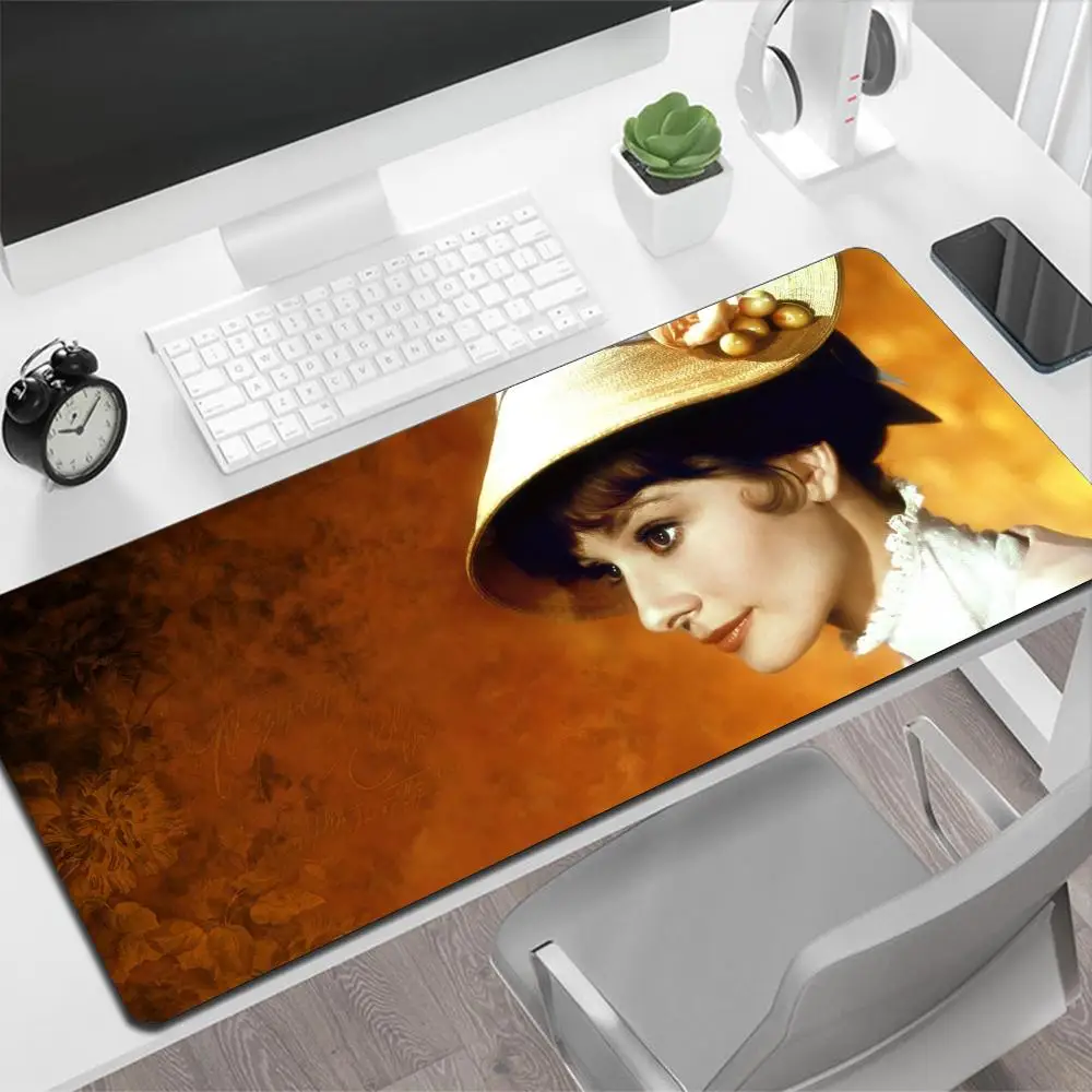 Audrey Hepburn Gaming Mouse Pad Large Mouse Pad PC Gamer Computer Mouse Mat Big Mousepad XXL Carpet Keyboard Desk Mat Mause Pad
Audrey Hepburn Gaming Mouse Pad Large Mouse Pad PC Gamer Computer Mouse Mat Big Mousepad XXL Carpet Keyboard Desk Mat Mause Pad