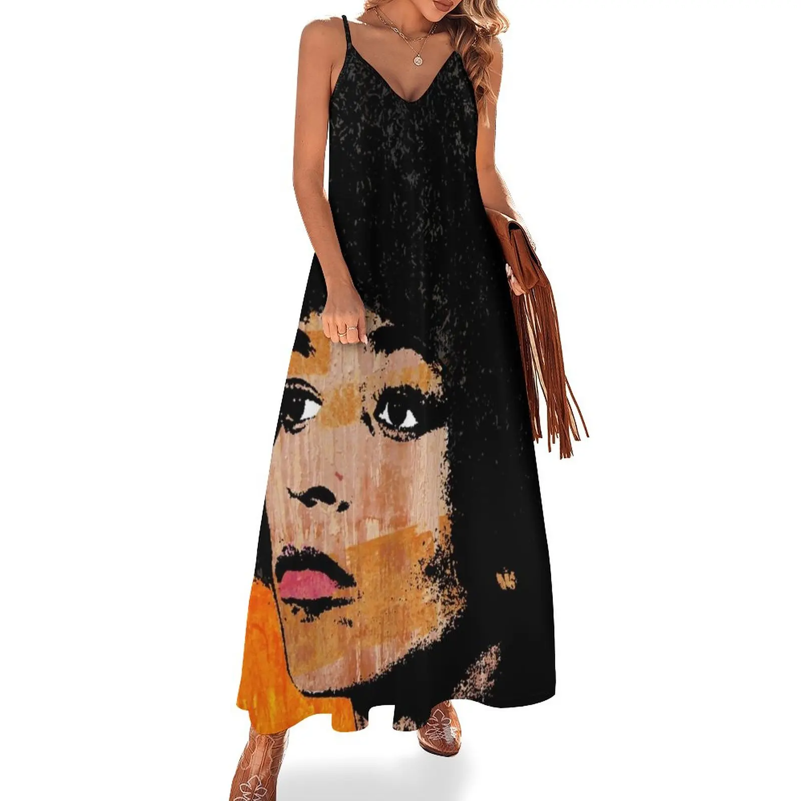 New ANGELA DAVIS (COLOR) Sleeveless Dress women's elegant loose dresses women's dresses luxury Evening gown
New ANGELA DAVIS (COLOR) Sleeveless Dress women's elegant loose dresses women's dresses luxury Evening gown