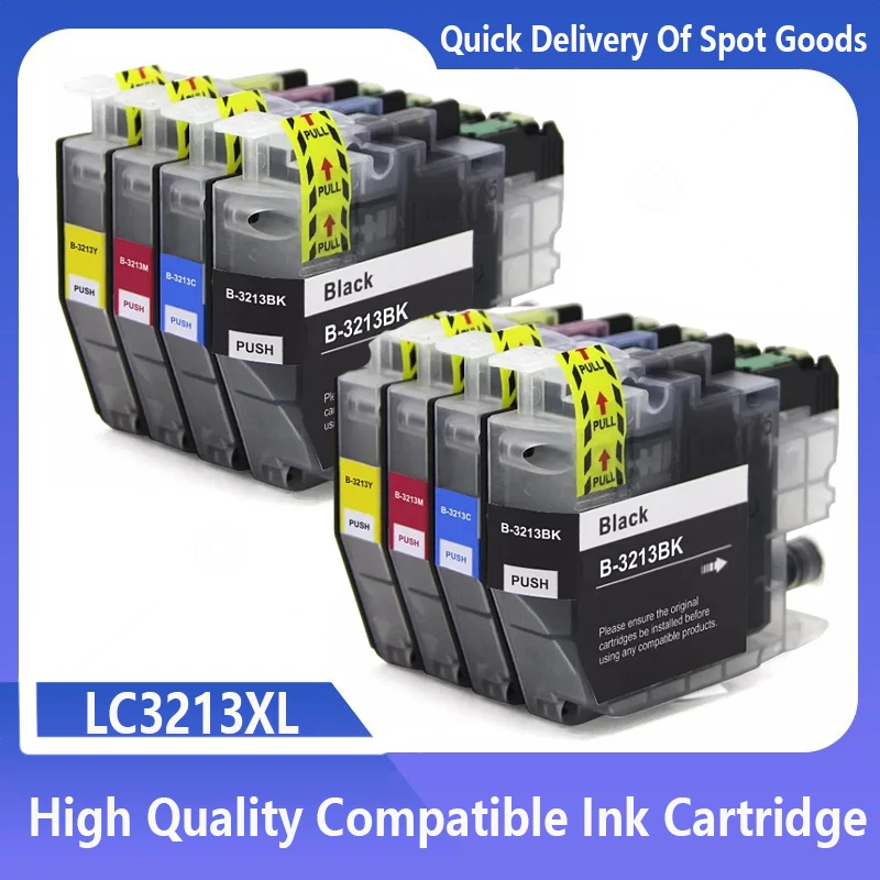 

Compatible for LC 3211 LC3213 LC3211 LC 3213 Ink Cartridge For Brother DCP-J772DW DCP-J774DW MFC-J890DW MFC-J895DW Printers