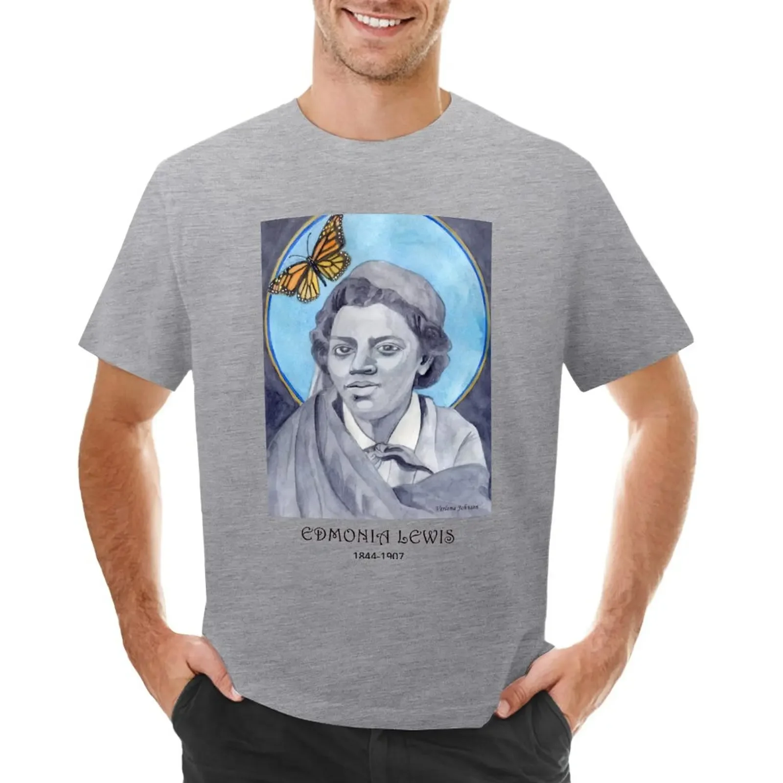 Edmonia Lewis Portrait T-shirt Blouse oversized tees sublime workout shirts for men
Edmonia Lewis Portrait T-shirt Blouse oversized tees sublime workout shirts for men