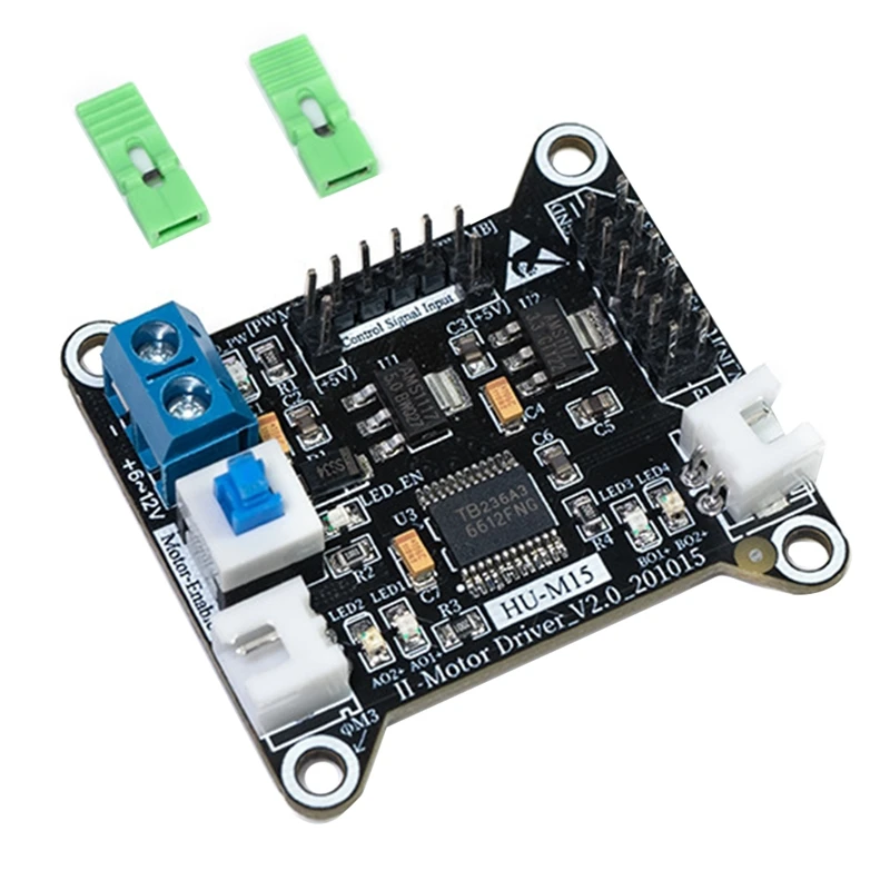 Модуль двигателя пластиковый TB6612, привод с положительным и отрицательным приводом для смарт-автомобилей, аксессуары «сделай сам»
Модуль двигателя пластиковый TB6612, привод с положительным и отрицательным приводом для смарт-автомобилей, аксессуары «сделай сам»
