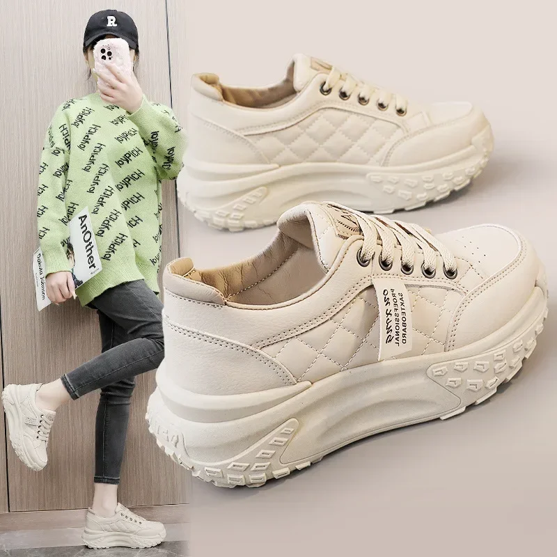 New 2024 Spring and Autumn Hot StylesThick-soled Heightened Casual Women's ShoesDad ShoesStreet Photography Trendy Sneakers
New 2024 Spring and Autumn Hot StylesThick-soled Heightened Casual Women's ShoesDad ShoesStreet Photography Trendy Sneakers