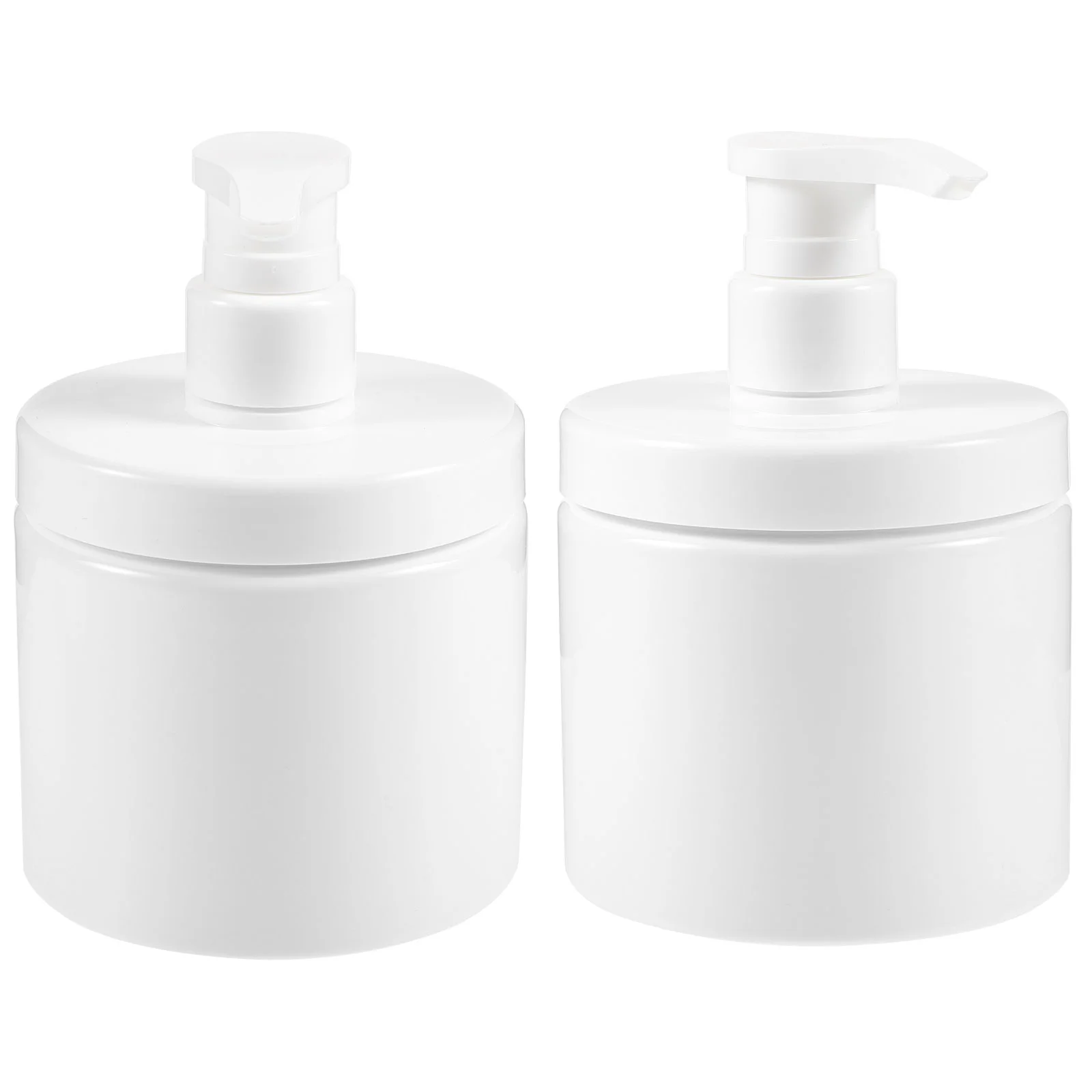 

2pcs Liquid Lotion Dispensers Refillable Pump Bottle Hand Soap Dispenser Shampoo Bottle(500ml)