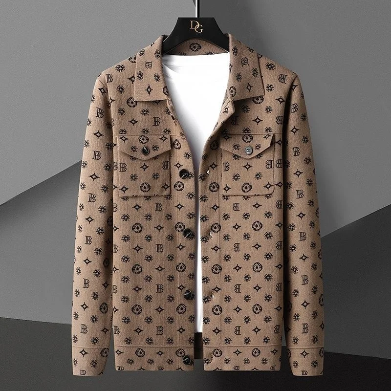 2022 Fall Brand Printing Pocket Cardigan Sweater Cardigan 2022 Men Luxury Lapel Knitted Cardigan Jacket Men Designer Coat Men
2022 Fall Brand Printing Pocket Cardigan Sweater Cardigan 2022 Men Luxury Lapel Knitted Cardigan Jacket Men Designer Coat Men
