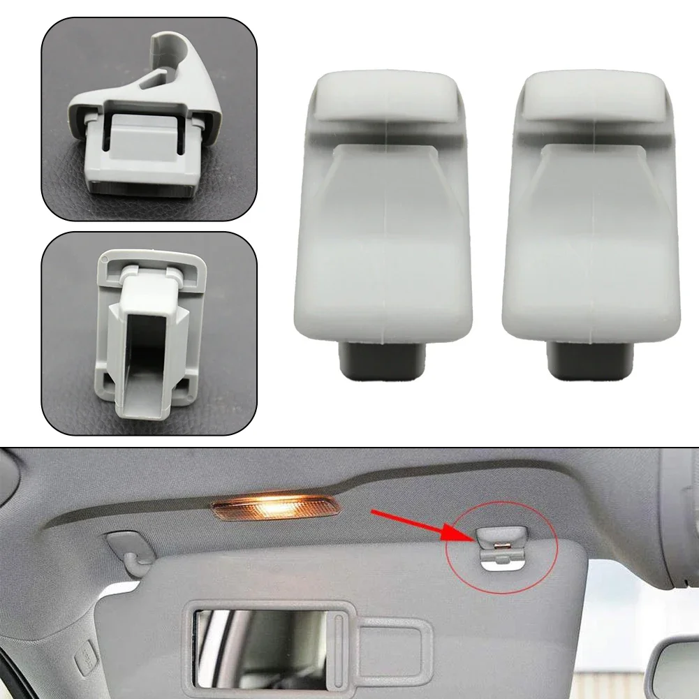 2pcs/set Car Sun Visor Holder Clips Grey Glasses Stander MR654343 For Mitsubishi Lancer Outlander Sport Interior Accessories
2pcs/set Car Sun Visor Holder Clips Grey Glasses Stander MR654343 For Mitsubishi Lancer Outlander Sport Interior Accessories