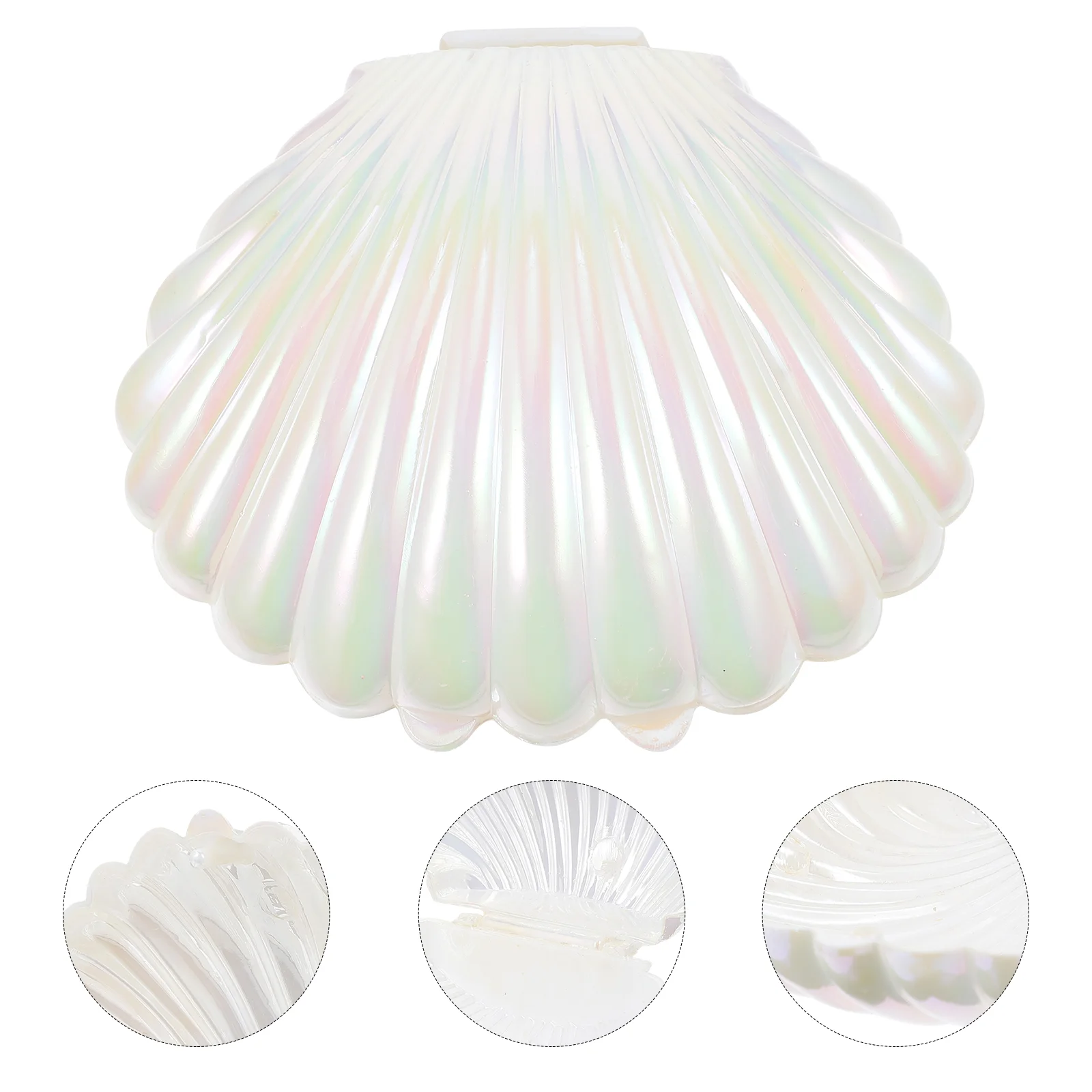 

Sea Shells Candy Boxes Seashell Containers Plastic Chocolate Box Creative Jewelry Holder Party Treat Boxes Wedding Birthday