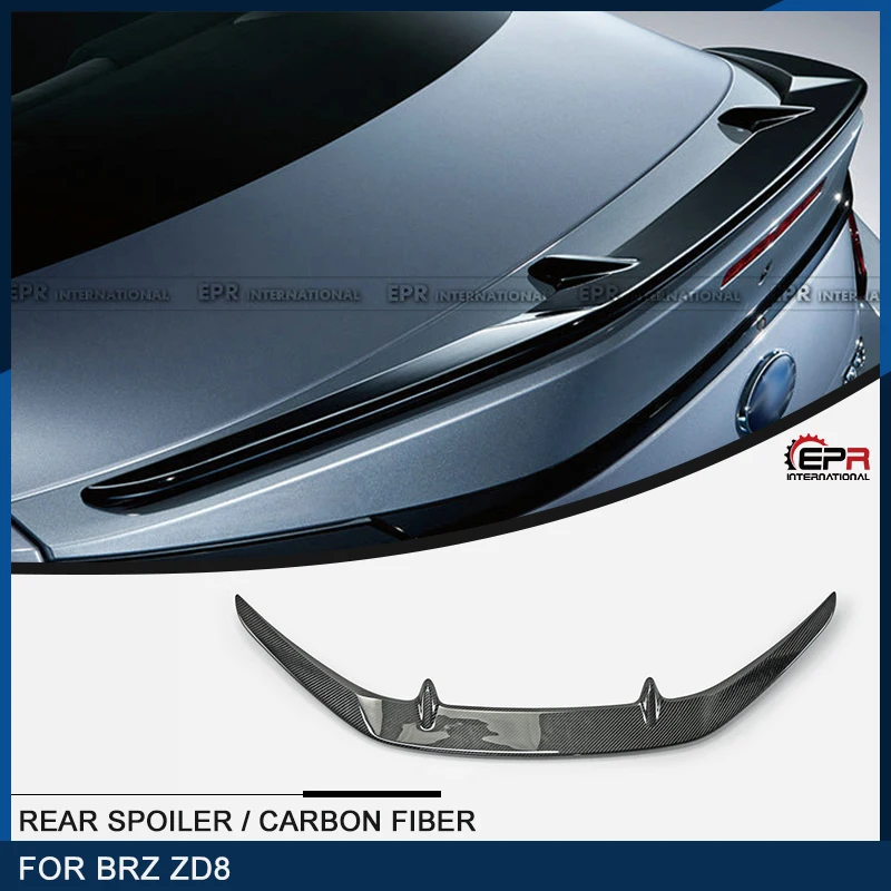 For Subaru BRZ ZD8 STI Type Rear Spoiler Glossy Finished Carbon Fiber Rear Trunk Wing Car Accessories Racing Body Kit
For Subaru BRZ ZD8 STI Type Rear Spoiler Glossy Finished Carbon Fiber Rear Trunk Wing Car Accessories Racing Body Kit