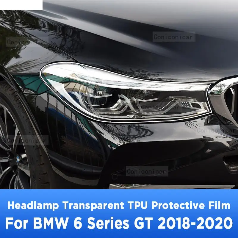 For BMW 6 Series GT G32 2018-2020 Car Exterior Headlight Anti-scratch Front Lamp Transparent TPU Protective Film Accessories
For BMW 6 Series GT G32 2018-2020 Car Exterior Headlight Anti-scratch Front Lamp Transparent TPU Protective Film Accessories
