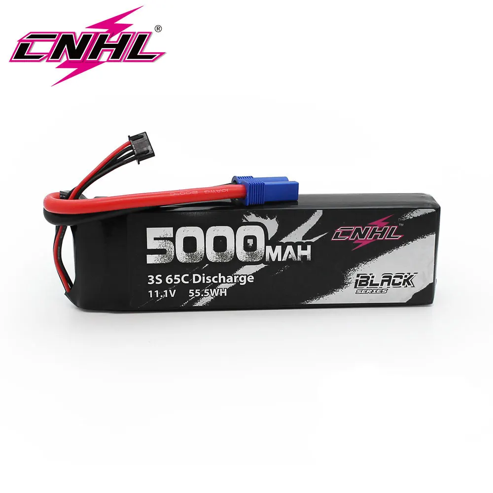CNHL Lipo Battery 11.1V 3S 5000mAh 65C Black Series for Airplane Helicopter Airplane Boat Jet Edf Speedrun With EC5 Plug
CNHL Lipo Battery 11.1V 3S 5000mAh 65C Black Series for Airplane Helicopter Airplane Boat Jet Edf Speedrun With EC5 Plug