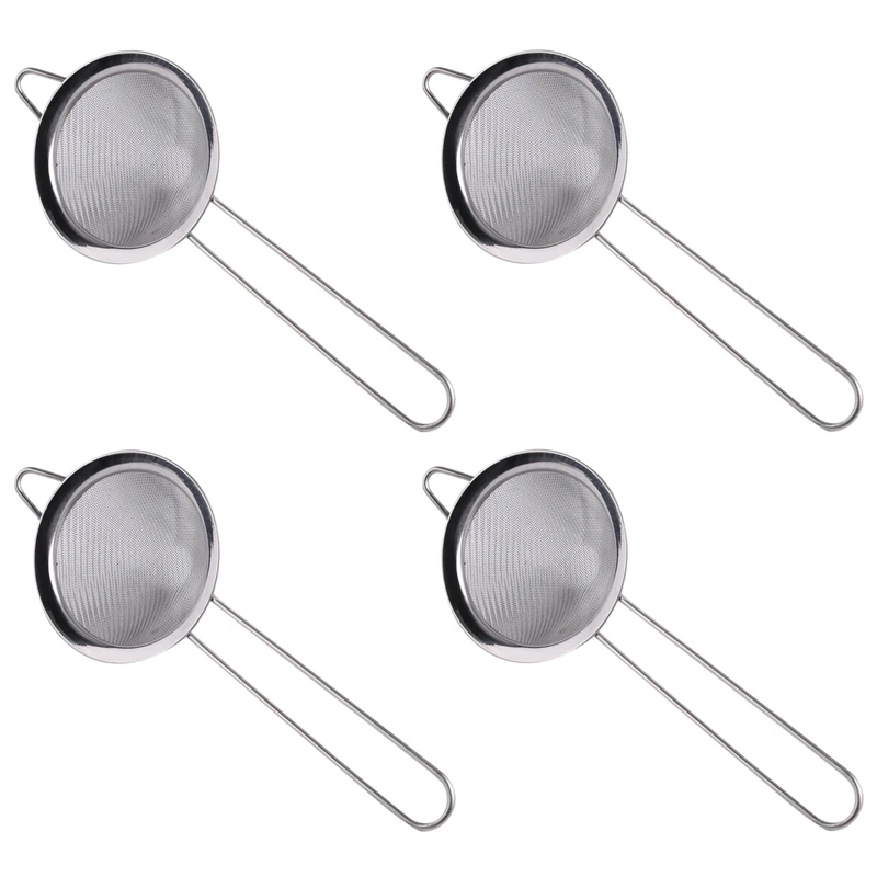 4X Cocktail Fine Strainer Stainless Steel Conical Mesh Strainer Professional Bar Tool
4X Cocktail Fine Strainer Stainless Steel Conical Mesh Strainer Professional Bar Tool