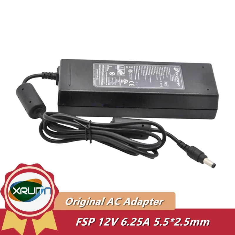 Original FSP FSP075-DMAA1 12V 6.25A AC Adapter Charger 75W For Tandberg Polycom Cisco Switching Power Supply FSP075-DIBAN2
Original FSP FSP075-DMAA1 12V 6.25A AC Adapter Charger 75W For Tandberg Polycom Cisco Switching Power Supply FSP075-DIBAN2
