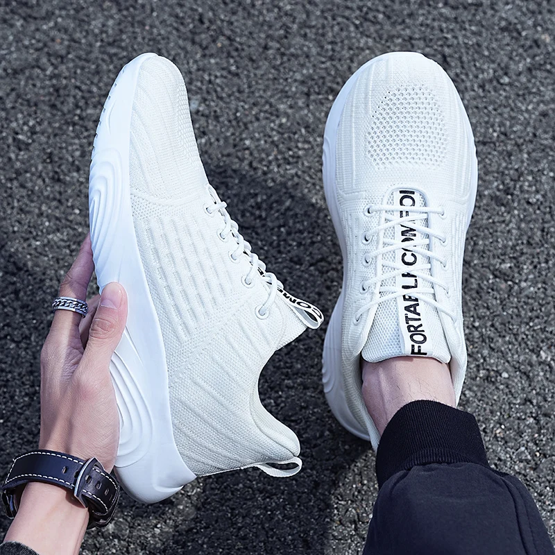 Spring Summer New 2023 Fashion Men's Running Shoes Thick Bottom Outdoor Lightweight Leisure Sports Breathable Walking Shoes
Spring Summer New 2023 Fashion Men's Running Shoes Thick Bottom Outdoor Lightweight Leisure Sports Breathable Walking Shoes