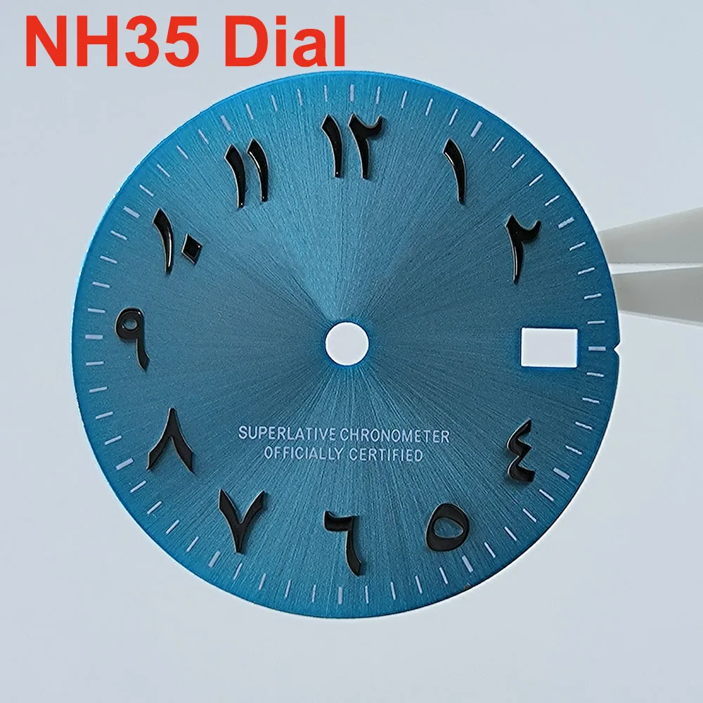 28.5mm NH35 dial S dial Arabic letters dial fit NH35 NH36 movements watch accessories repair tool
28.5mm NH35 dial S dial Arabic letters dial fit NH35 NH36 movements watch accessories repair tool