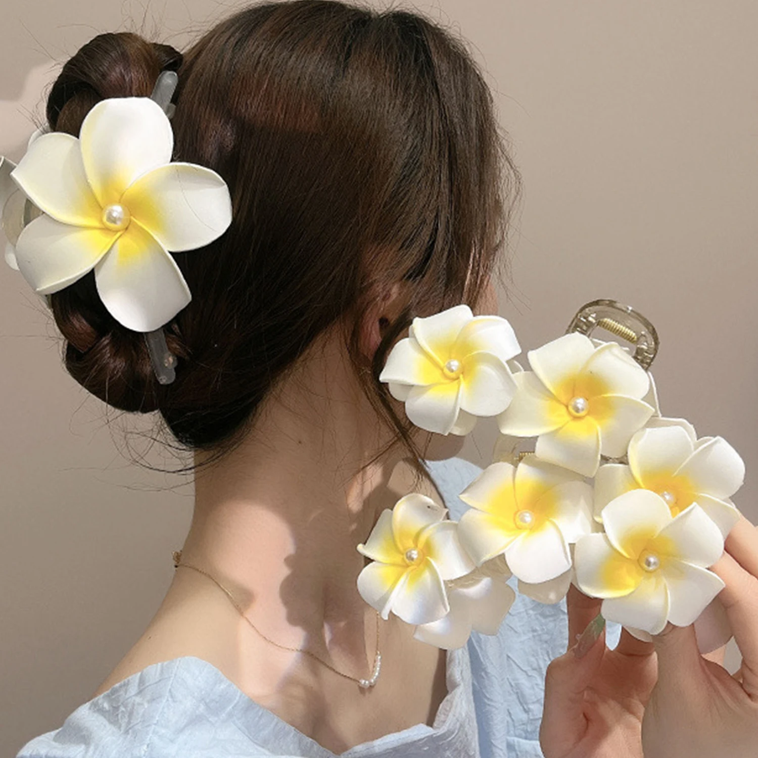 1Pc Large Size Flower Hair Claw Women Ponytail Hairpin Hair Crab Hair Clips For Girls Summer Sweet Hair Accessories Headwear
1Pc Large Size Flower Hair Claw Women Ponytail Hairpin Hair Crab Hair Clips For Girls Summer Sweet Hair Accessories Headwear