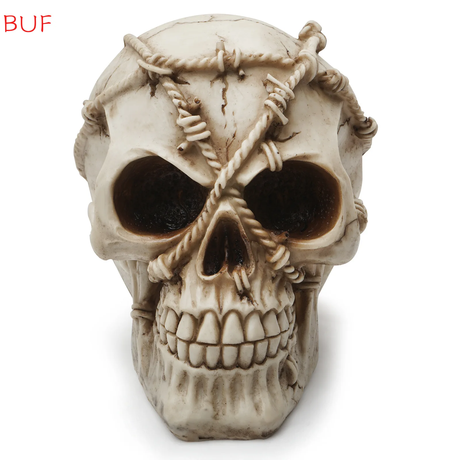 Creative Human Head Skull Model Resin Skull Decoration Statue Home Room Decoration Skull Sculpture Halloween Skull Figurine
Creative Human Head Skull Model Resin Skull Decoration Statue Home Room Decoration Skull Sculpture Halloween Skull Figurine