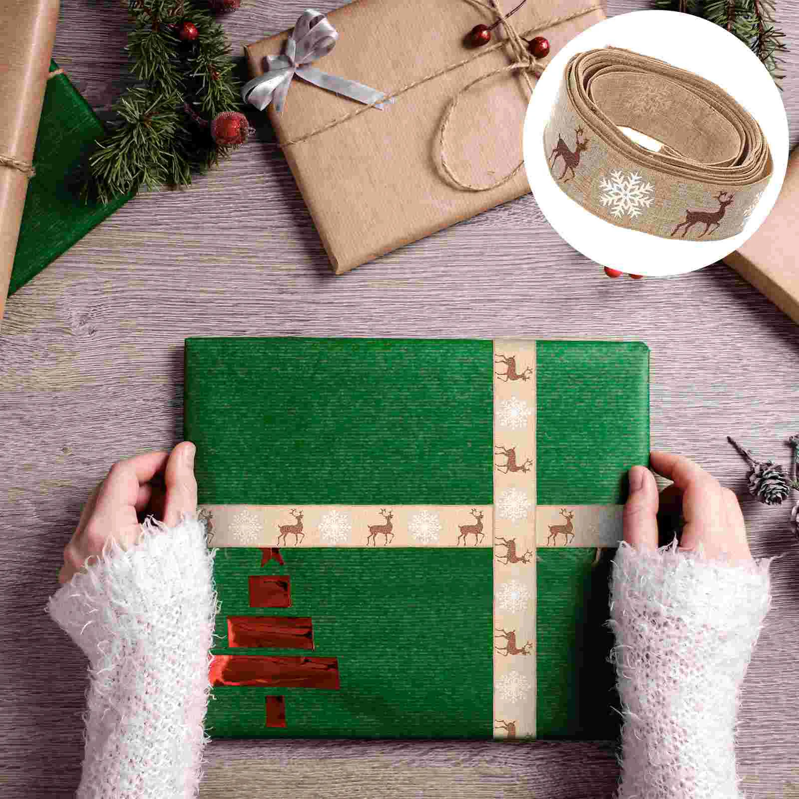 Packing Box Ribbon Snowflake Xmas Decoration Gift DIY Ribbons Wrapping Strip Christmas Theme for Bowknot Rustic
Packing Box Ribbon Snowflake Xmas Decoration Gift DIY Ribbons Wrapping Strip Christmas Theme for Bowknot Rustic