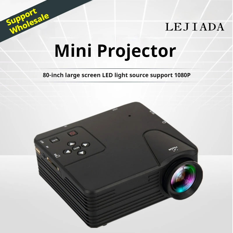 Новый домашний портативный светодиодный мини-проектор H80, HD 1080P, оптовая продажа
Новый домашний портативный светодиодный мини-проектор H80, HD 1080P, оптовая продажа
