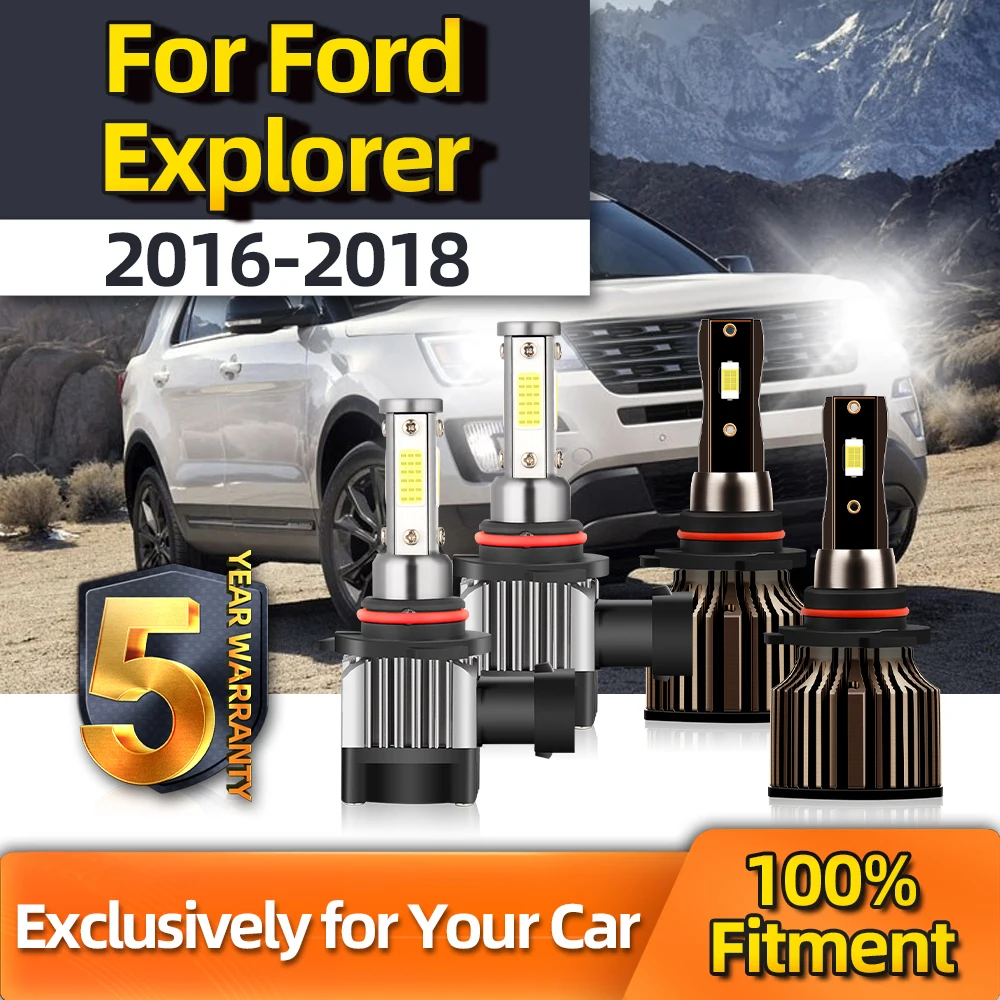 TEENRAM For Ford Explorer 110W 16000LM Auto Lamps LED Car Headlight Head Lamp High 9005 Fog Light 9145 Bulb For 2016 2017 2018
TEENRAM For Ford Explorer 110W 16000LM Auto Lamps LED Car Headlight Head Lamp High 9005 Fog Light 9145 Bulb For 2016 2017 2018