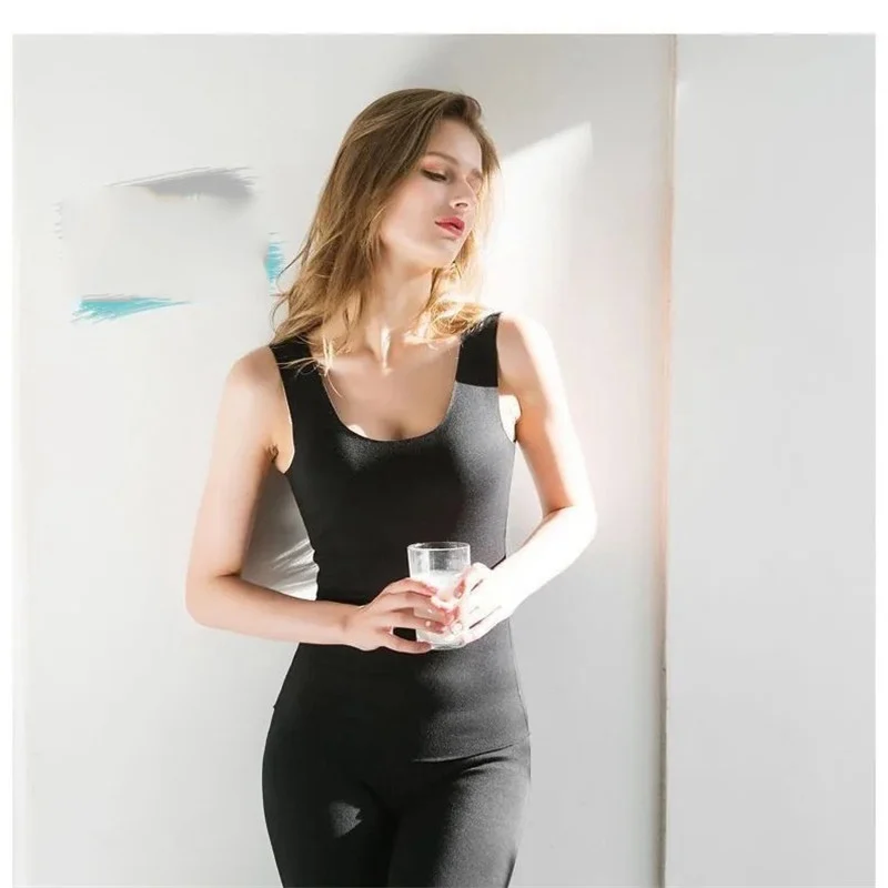 Autumn Winter Thermal Vest No Trace Suspender Top Warm Vest Underwear Plush Bottoming Shirt for Women
Autumn Winter Thermal Vest No Trace Suspender Top Warm Vest Underwear Plush Bottoming Shirt for Women