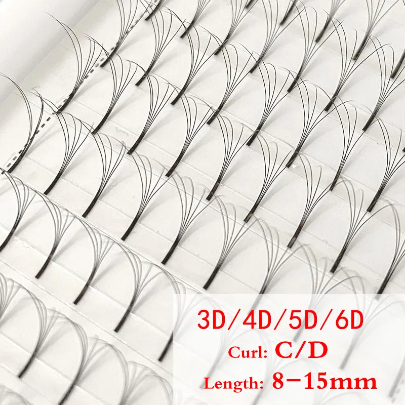 HONEY 12 Rows Long Root 4D 5D Individual Eyelash Extensions Cluster Eyelashes Pre Made Volume Fan Lashes
HONEY 12 Rows Long Root 4D 5D Individual Eyelash Extensions Cluster Eyelashes Pre Made Volume Fan Lashes