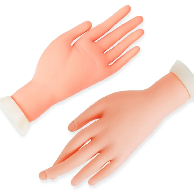 1Pcs Flexible Positioning Silicone Flectional Mannequin Model Painting Practice Tool Nail Art Fake Hand for Training Nail Salon
1Pcs Flexible Positioning Silicone Flectional Mannequin Model Painting Practice Tool Nail Art Fake Hand for Training Nail Salon