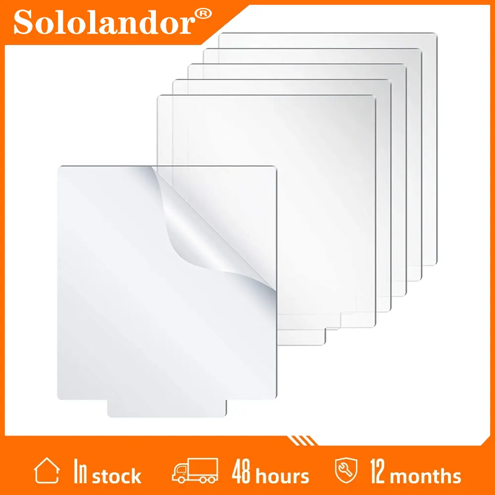 6 Pcs Square Acrylic Sheet Clear Cast for LED Light Lamp Base 4mm Thick Transparent Panel Board Valentine's Day DIY Display Gift
6 Pcs Square Acrylic Sheet Clear Cast for LED Light Lamp Base 4mm Thick Transparent Panel Board Valentine's Day DIY Display Gift