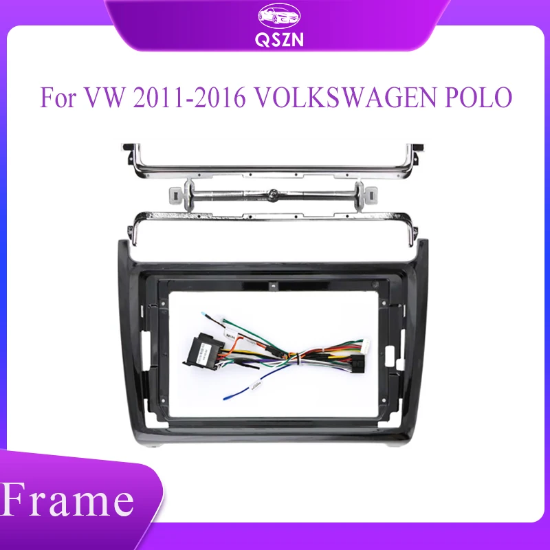 2 din Car DVD Stereo Radio Fascia Dash Panel Frame Trim Kit Fit for VW 2011-2016 VOLKSWAGEN POLO 9 Inch
2 din Car DVD Stereo Radio Fascia Dash Panel Frame Trim Kit Fit for VW 2011-2016 VOLKSWAGEN POLO 9 Inch