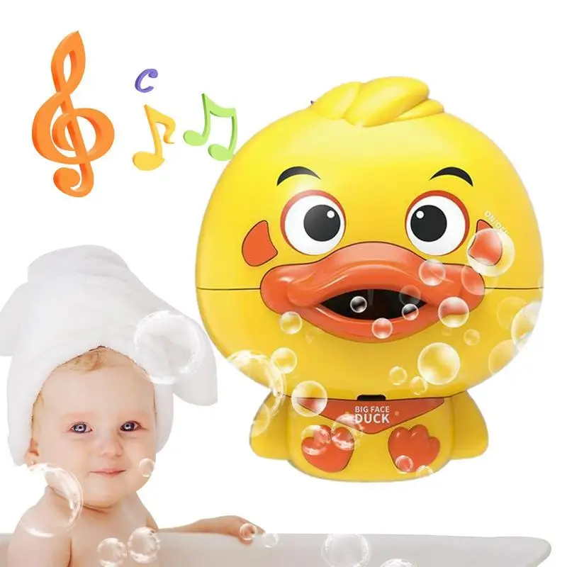 Bubble Duck Baby Bath Toy Funny Toddler Bath Bubble Maker Pool Swimming Bathtub Soap Machine Bathroom Toys For Children Kids
Bubble Duck Baby Bath Toy Funny Toddler Bath Bubble Maker Pool Swimming Bathtub Soap Machine Bathroom Toys For Children Kids