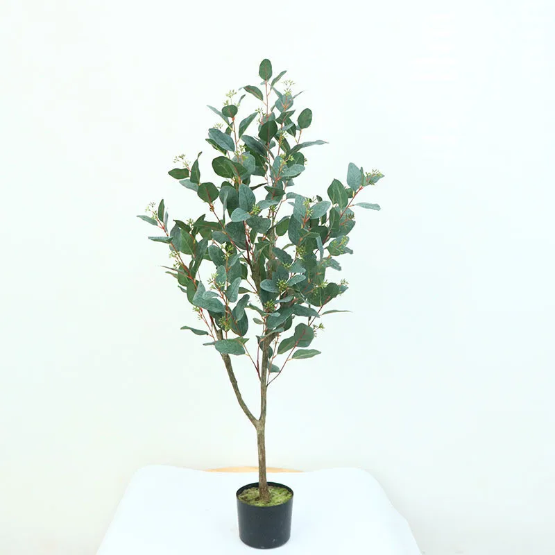 90cm Artificial Bonsai Dutch Leaf Eucalyptus Fake Flower Simulation Plant Potted For Home Hotel Office Photography Decoration
90cm Artificial Bonsai Dutch Leaf Eucalyptus Fake Flower Simulation Plant Potted For Home Hotel Office Photography Decoration