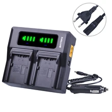 Batmax CGR-D54 CGR-D54S LED Rapid Dual Battery Charger for Panasonic CGA-D54S Battery CGA-D220, CGA-D320 CGA-D54