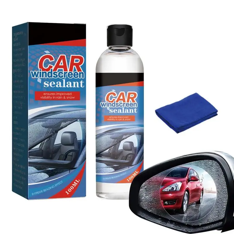 

Water Repellent Spray Anti Rain Coating For Car Glass Hydrophobic Anti-rain Car Liquid Windshield Mirror Mask Auto Polish Kit