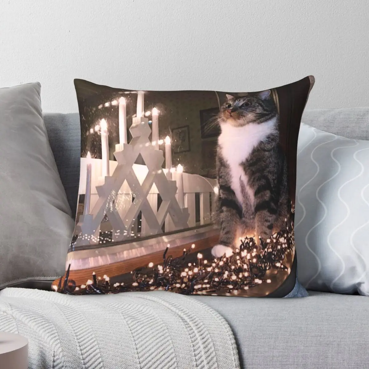 Ninas Kattbild Pillowcase Polyester Linen Velvet Creative Zip Decorative Throw Pillow Case Bed Cushion Cover
Ninas Kattbild Pillowcase Polyester Linen Velvet Creative Zip Decorative Throw Pillow Case Bed Cushion Cover