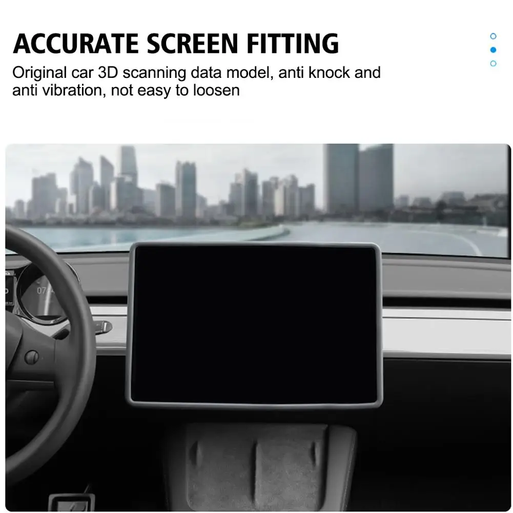 Center Screen Silicone Protective Cover for Tesla Y Frame Edge Cover Central Control Navigation Screen Protective P2Y9
Center Screen Silicone Protective Cover for Tesla Y Frame Edge Cover Central Control Navigation Screen Protective P2Y9