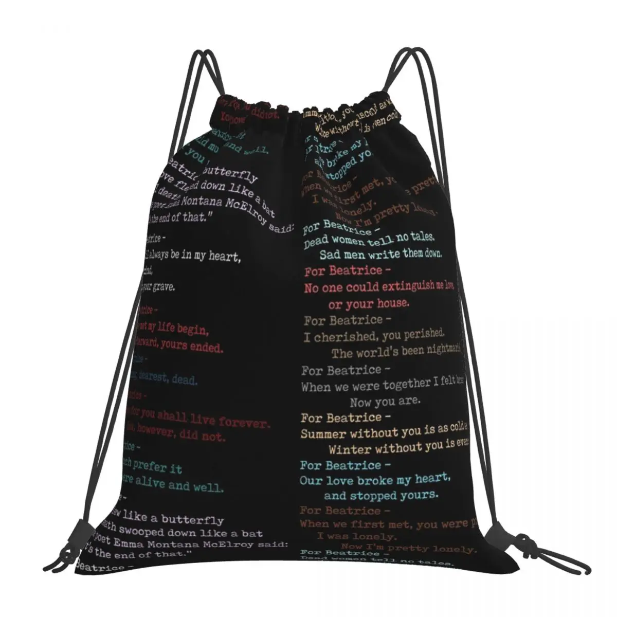 A Series Of Unfortunate Events Beatrice Baudelaire Backpack Portable Drawstring Bags Drawstring Bundle Pocket Shoes Bag BookBag
A Series Of Unfortunate Events Beatrice Baudelaire Backpack Portable Drawstring Bags Drawstring Bundle Pocket Shoes Bag BookBag