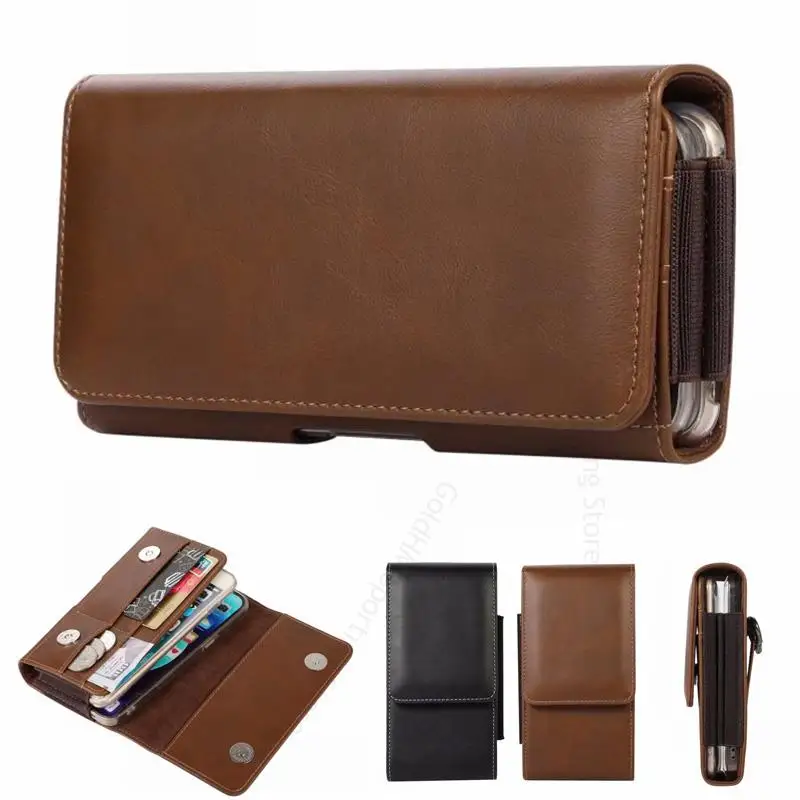 

Two Layers Flip Leather Case For Doogee N50 Pro N40 N30 N20 N10 Waist Bag Magnetic Wallet Pouch For Doogee X98 X97 X96 X95 Pro