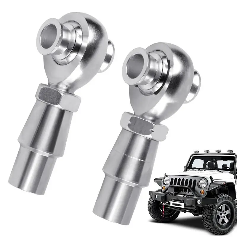 

3/4 Heim Joint High-Strength Rod Ends 2pcs 28100 Lbs Enhanced Steering & Suspension In Race Cars Rock CrawlersFor A-Arms Tow