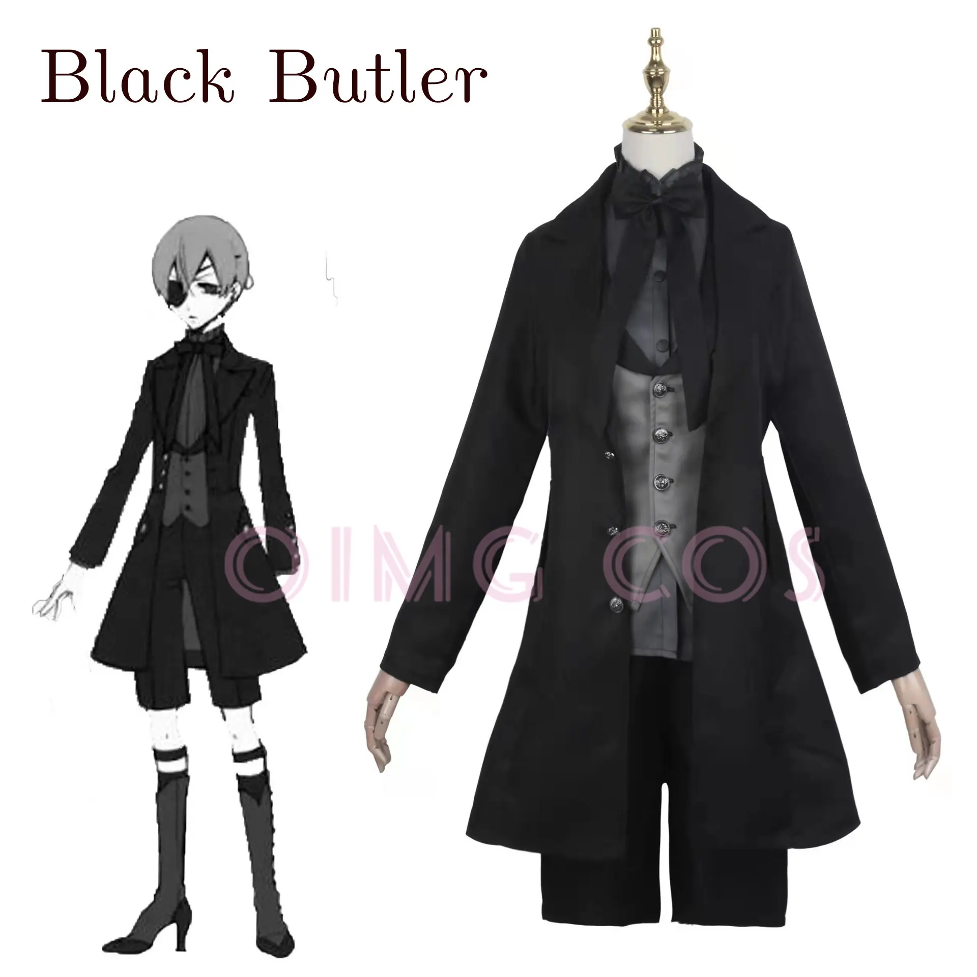 Black Butler Ciel Phantomhive Cosplay Costume Japanese Anime Carnival Party Devil Uniform
Black Butler Ciel Phantomhive Cosplay Costume Japanese Anime Carnival Party Devil Uniform