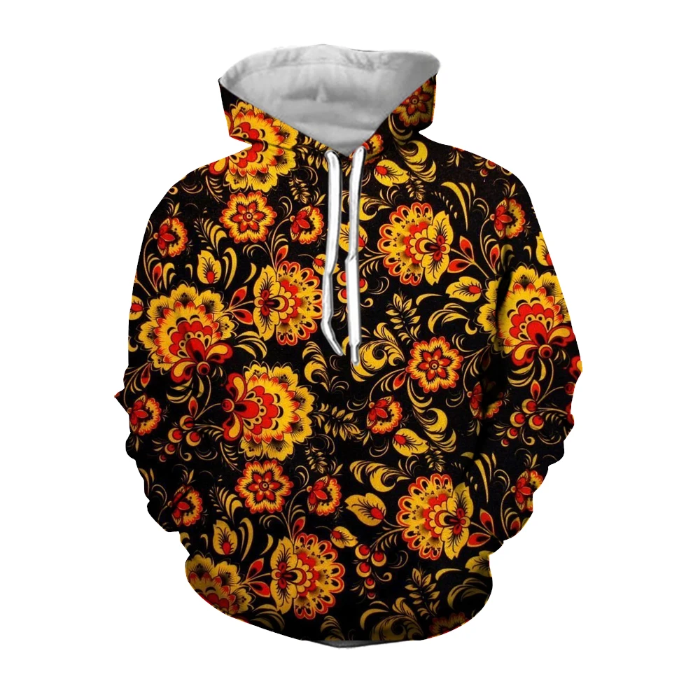 

Jumeast 3D Floral Printed Men Hoodies Bird Leaves Streetwear Vintage 90s Y2K Fashion Hooded Coats Cottagecore Aesthetic Clothes