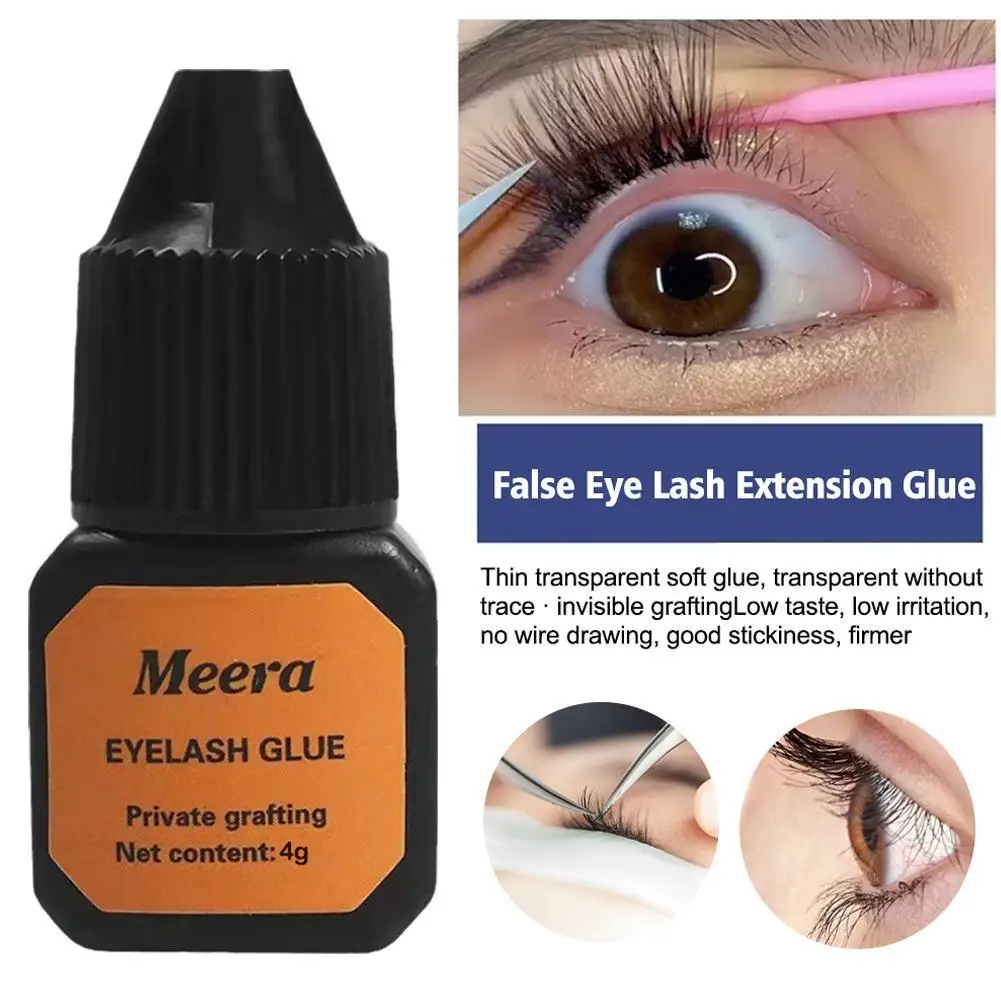 

1 Second Fast Drying Strong False Eye Lash Extension Glue Adhesive Retention Low Smell Mink Eyelash Glue Lashes Grafting