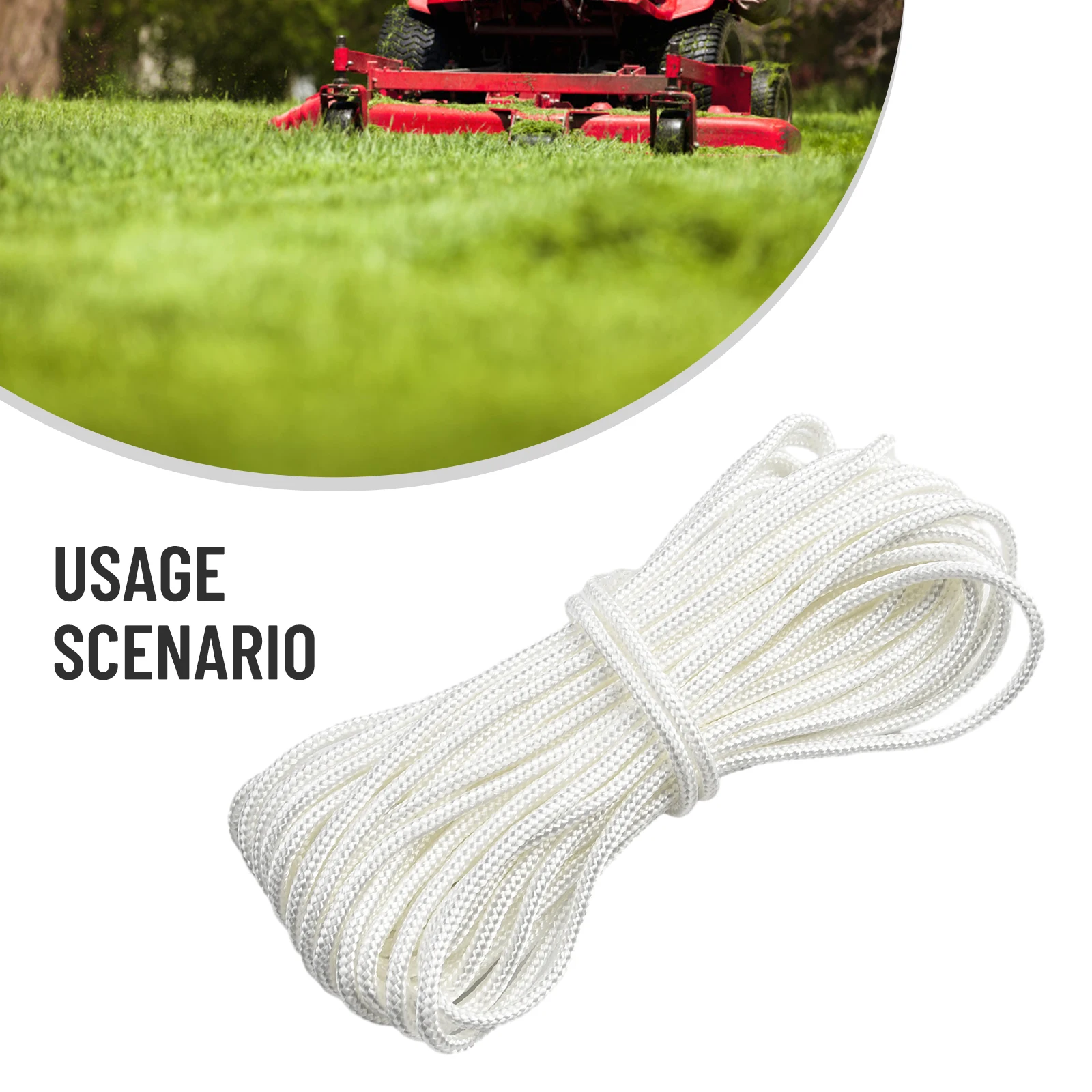 Nylon Trimmer Starter Cord Rope 2/4/5/10M White Tool Accessery Parts For Lightweight Strimmer Chainsaw Lawnmower Engine
Nylon Trimmer Starter Cord Rope 2/4/5/10M White Tool Accessery Parts For Lightweight Strimmer Chainsaw Lawnmower Engine