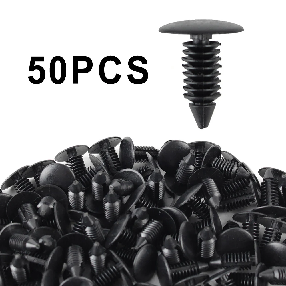 20/50/100Pcs 8mm Hole Car Clips Black Plastic Fender Bumper Shield Retainer Plastic Rivet Push Pin For Chrysler Replaces 6030441
20/50/100Pcs 8mm Hole Car Clips Black Plastic Fender Bumper Shield Retainer Plastic Rivet Push Pin For Chrysler Replaces 6030441