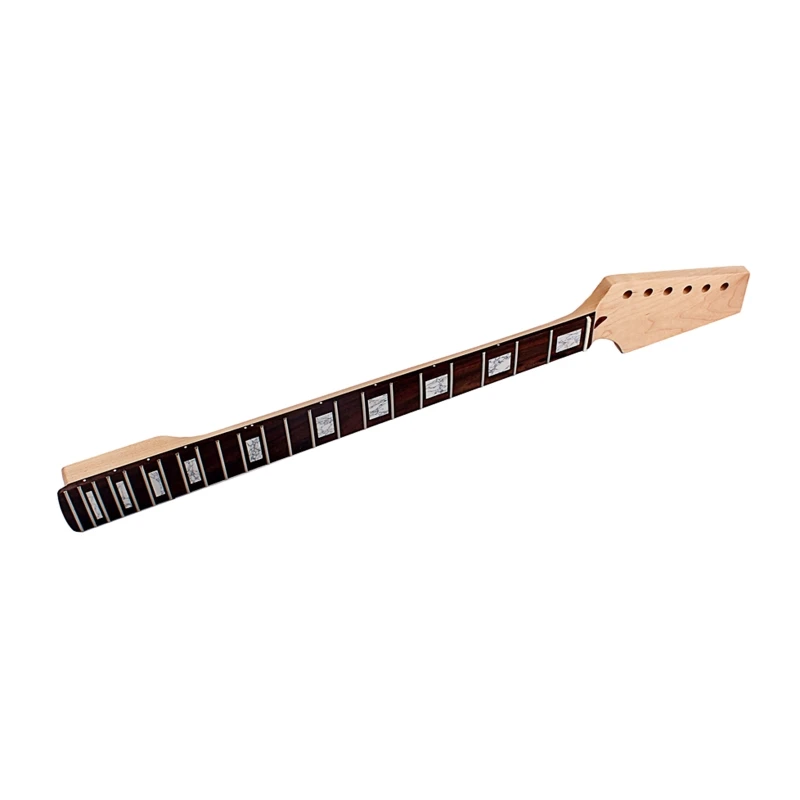 Electric Guitar Neck 22fret Unfinished Half Paddle Headstock Maples Rose Fingerboard Guitar Neck Guitar Accessories E56D
Electric Guitar Neck 22fret Unfinished Half Paddle Headstock Maples Rose Fingerboard Guitar Neck Guitar Accessories E56D