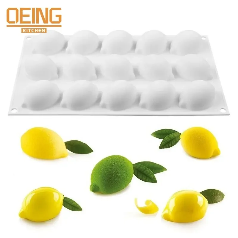 15 Cavity Mini Silicone Mousse Cake Mold Half A Lemon Silicone Mold Cake Decorating Bakeware
15 Cavity Mini Silicone Mousse Cake Mold Half A Lemon Silicone Mold Cake Decorating Bakeware